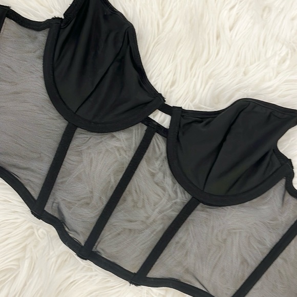 Kat the Label Femme Black Bustier Top - Picture 11 of 16